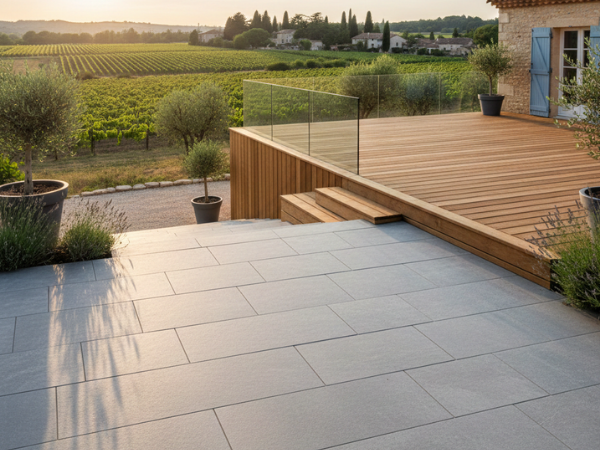 Pose de carrelage extérieur & Terrasses